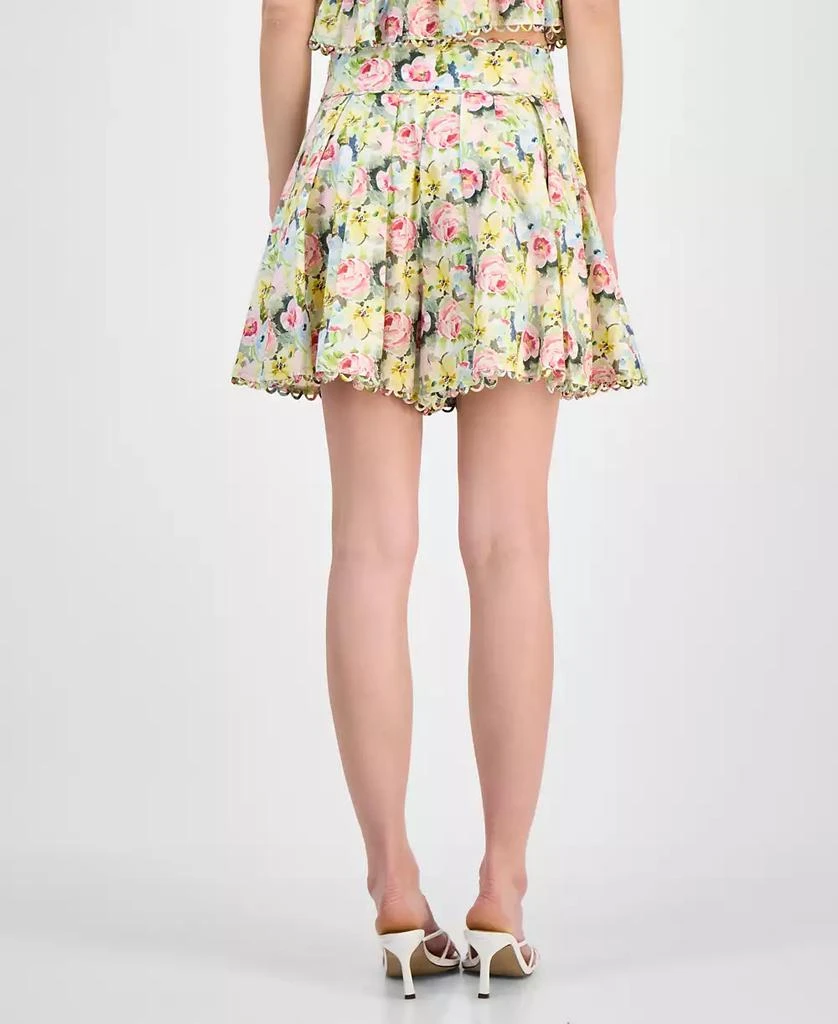 En Saison Women's Cairo Floral-Print Shorts 4