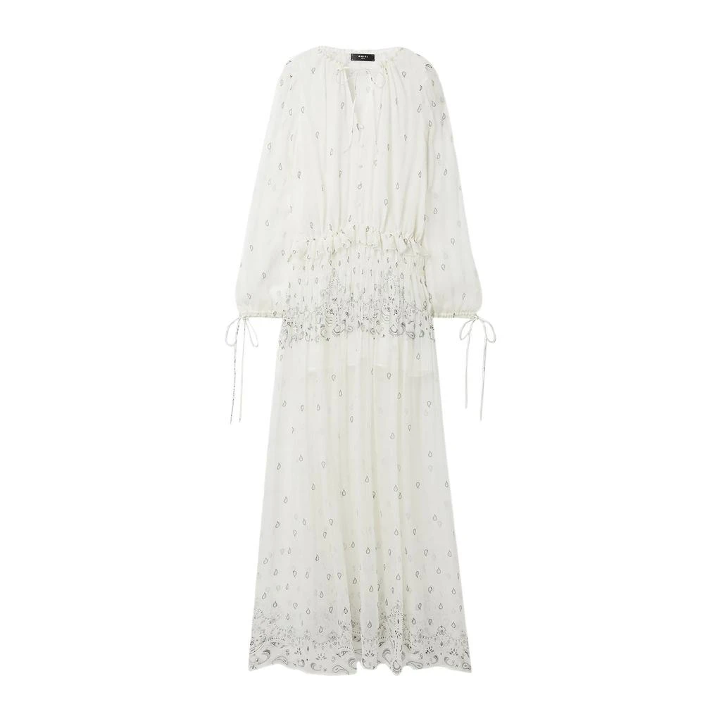 Amiri Amiri - Robe Longue - White - Femme 1