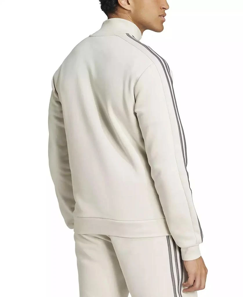 adidas Men's Essentials Fleece 3-Stripes Quarter-Zip Sweatshirt 4