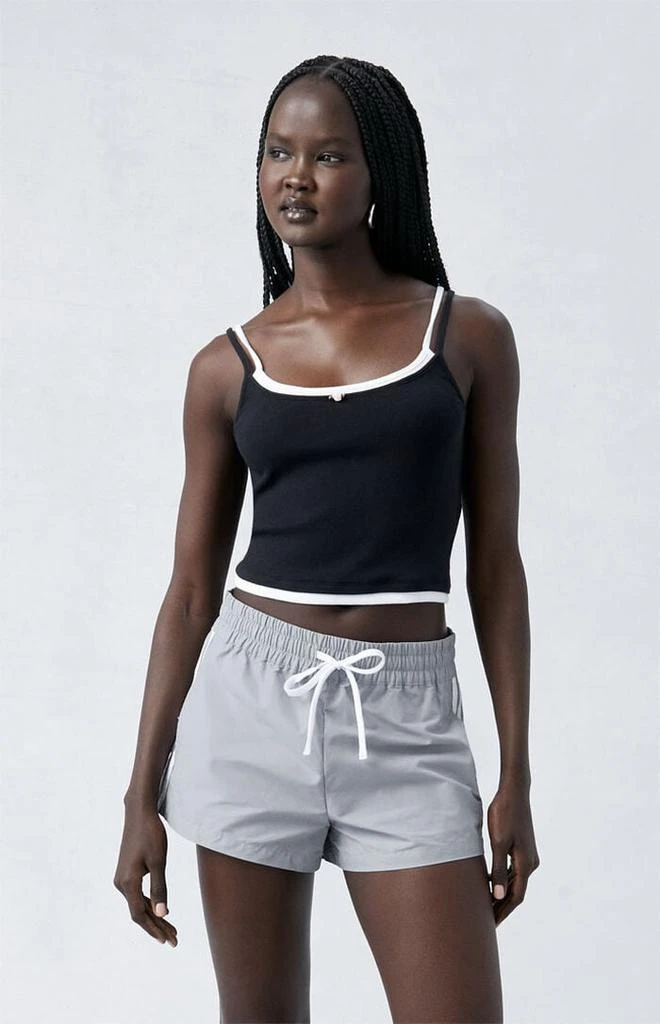 PacSun Gray Track Shorts 1