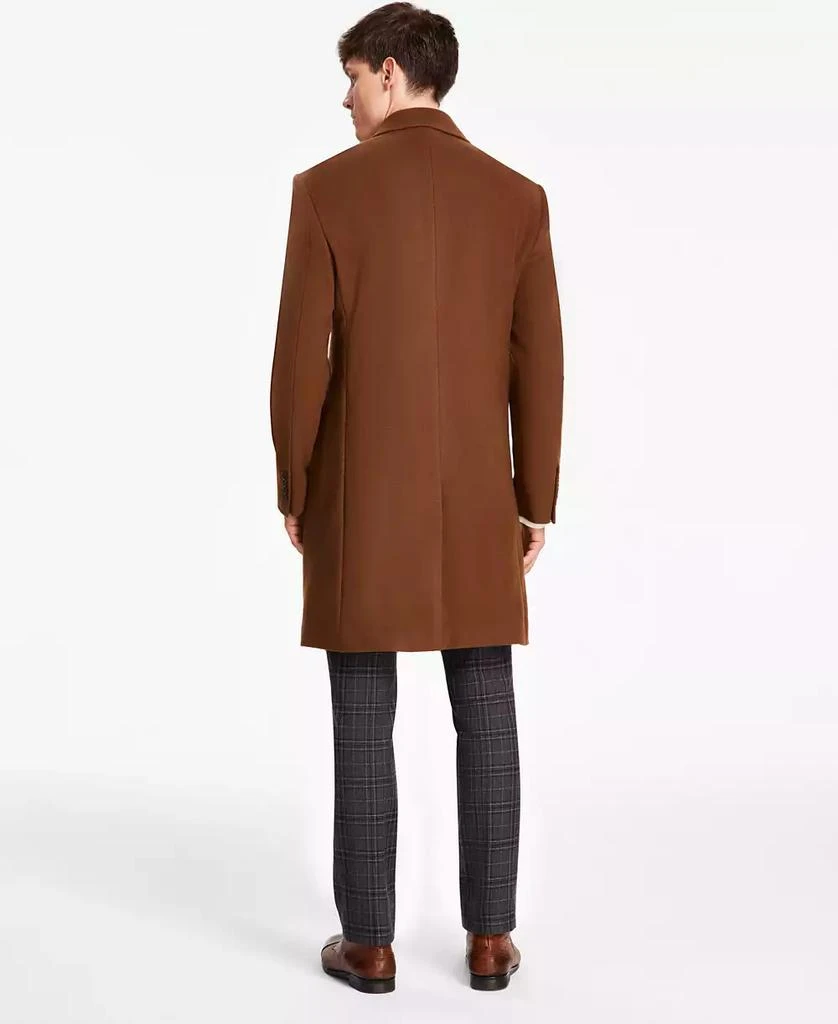 Michael Kors Men's Classic Fit Luxury Wool Cashmere Blend Overcoats 2