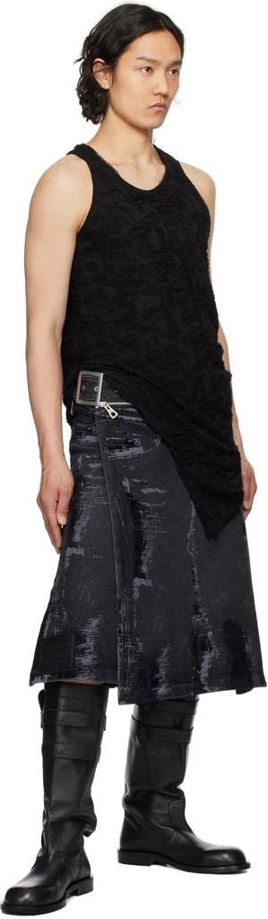 Julius Black Fibroin Tank Top 4