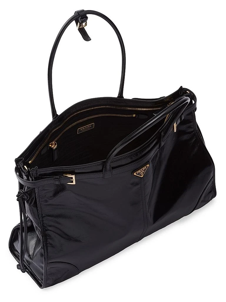 Prada Bonnie Large Leather Handbag 5