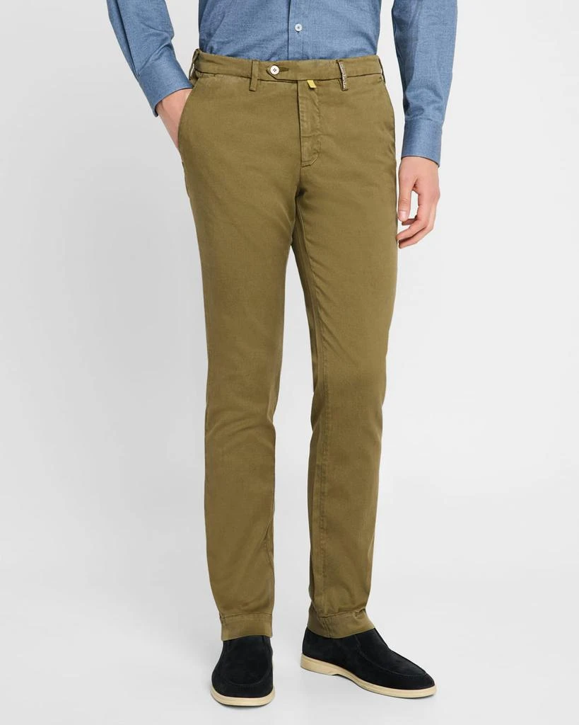 Sartorio Napoli Men's Straight-Fit Four-Pocket Pants 4
