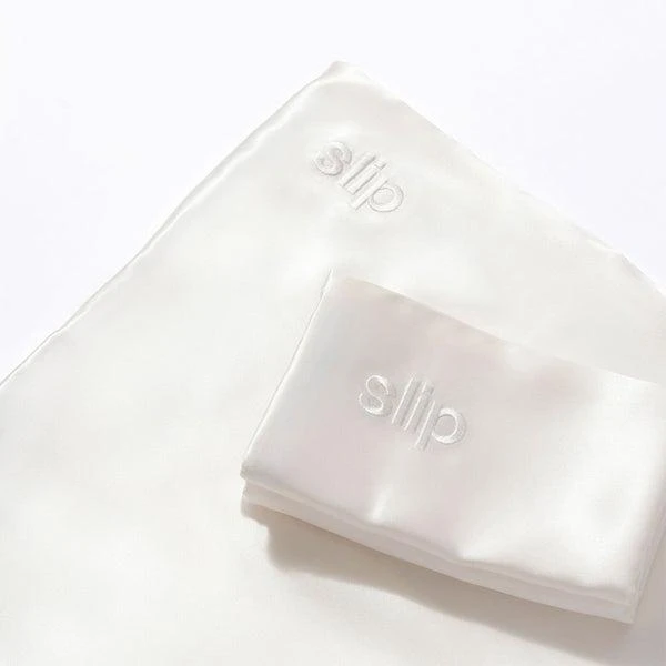 Slip Slip Silk Pillowcase - Queen (Various Colors) 7