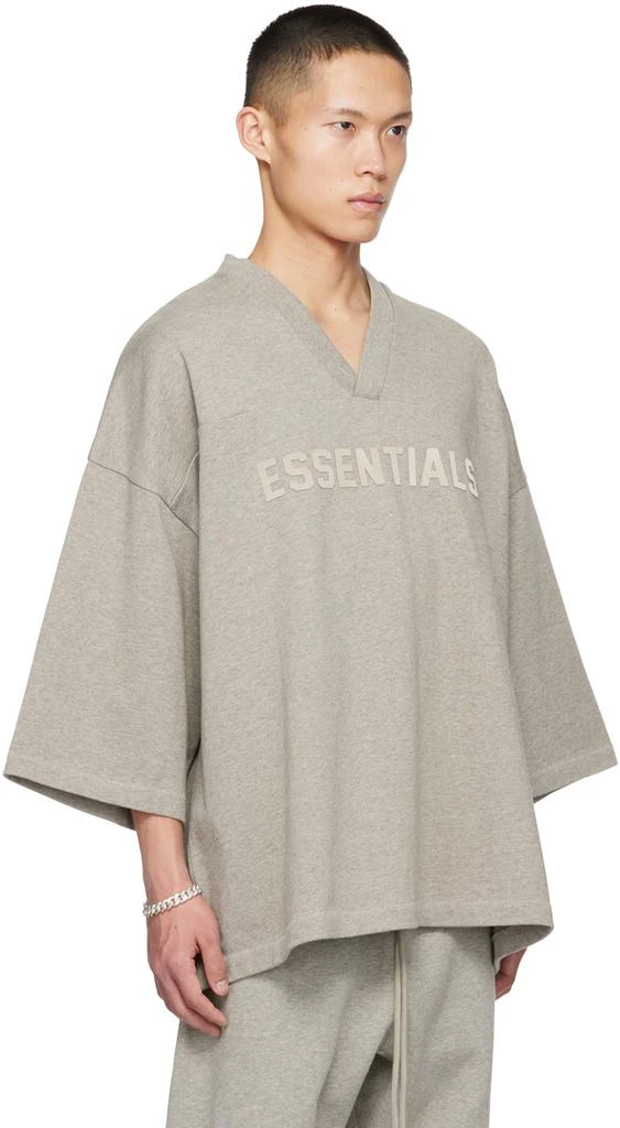 Fear of God ESSENTIALS Gray Football T-Shirt 2