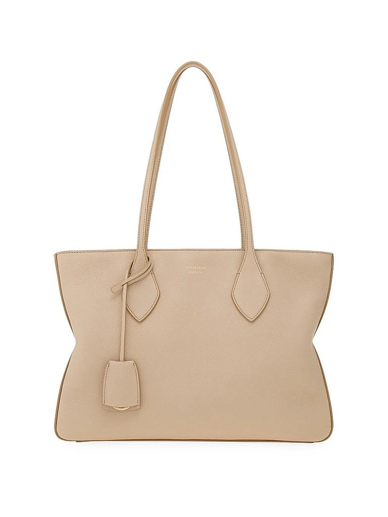 Salvatore Ferragamo Small Star Leather Tote Bag 1