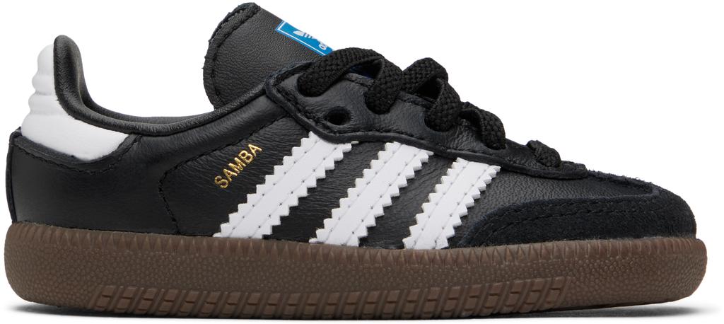 Adidas Baby Black & White Samba OG Sneakers