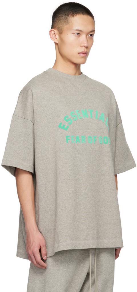 Fear of God ESSENTIALS Gray Crewneck T-Shirt