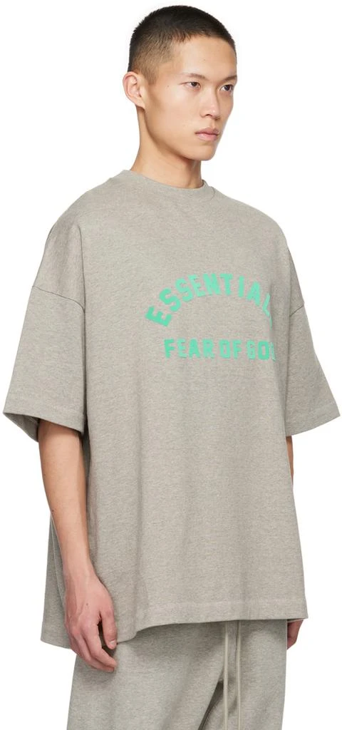 Fear of God ESSENTIALS Gray Crewneck T-Shirt 2