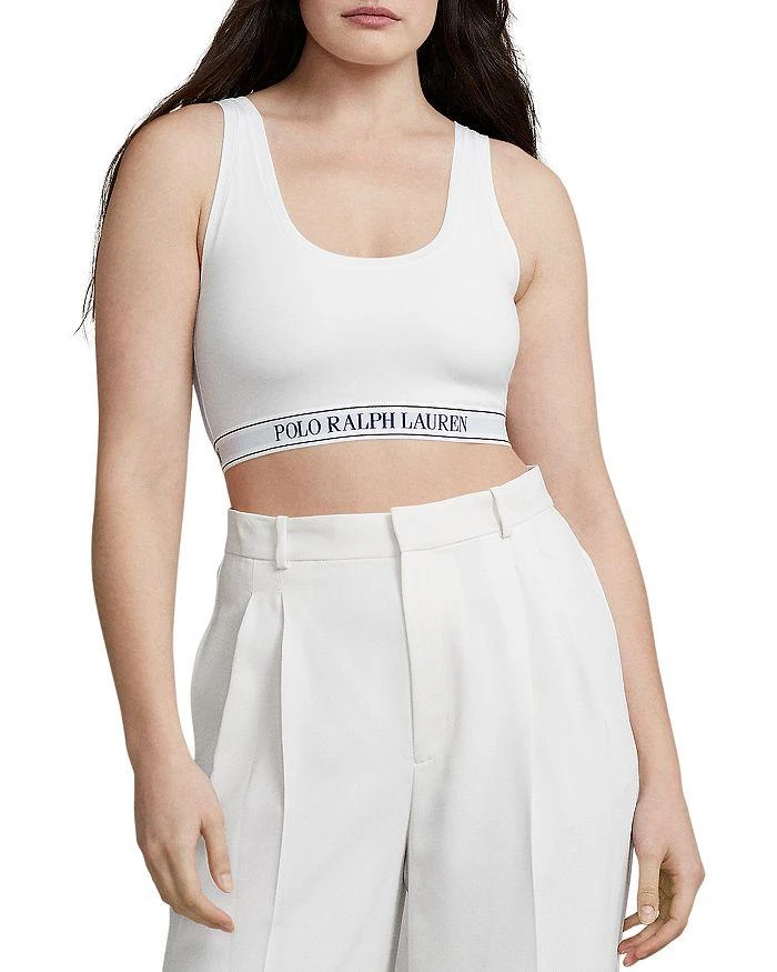 Ralph Lauren Essentials Scoop Crop Tank Bralette 4
