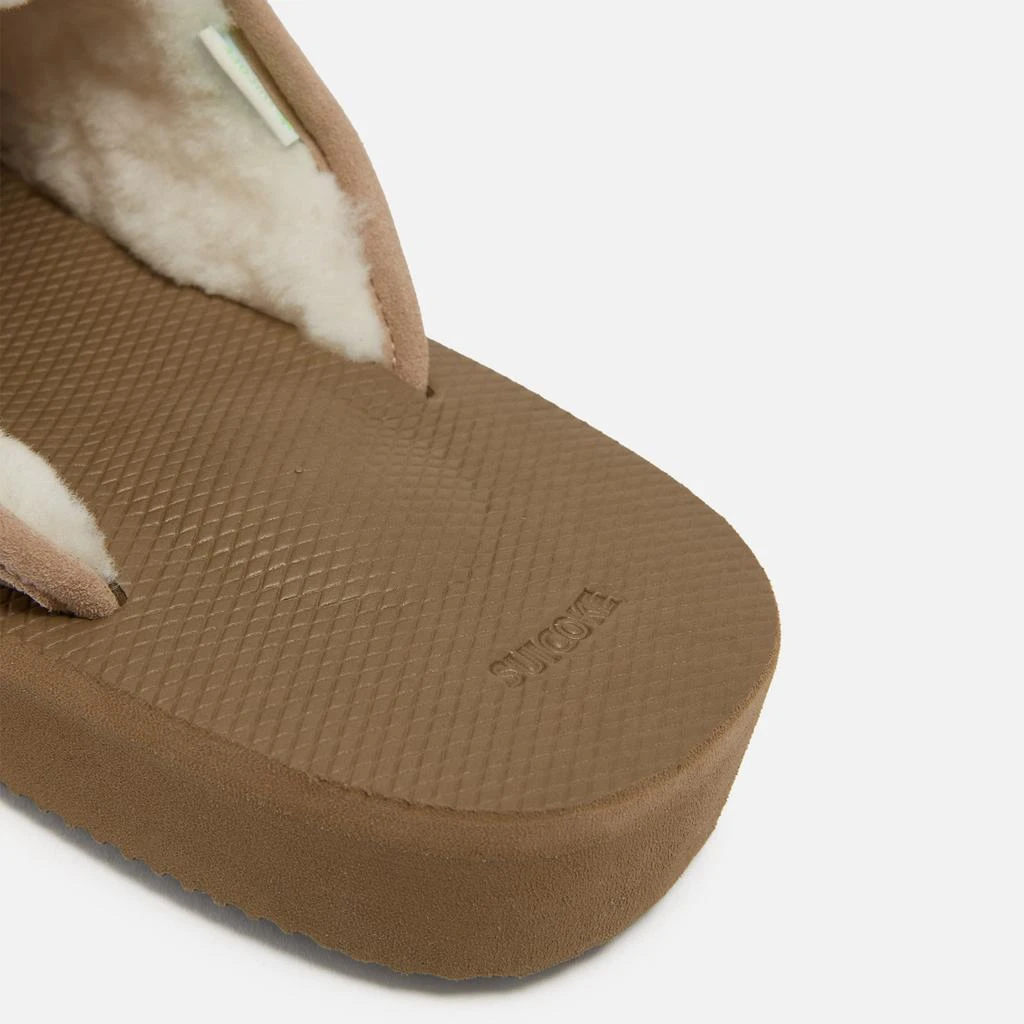 Suicoke Men's Zavo-Mab Shearling Mules 4