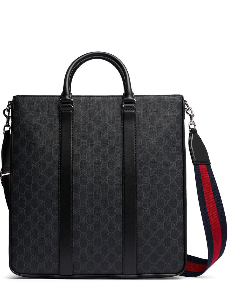 GUCCI Gg Black Supreme Tote Bag