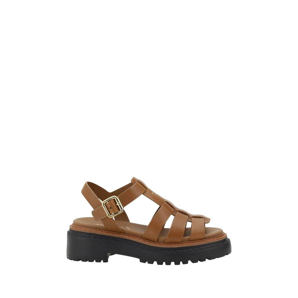 Prada Sandals with a tread Women's sole 1