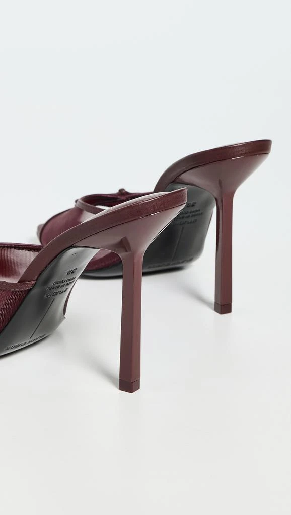 Black Suede Studio Luna Sandals 100mm 3