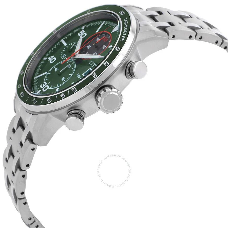 Citizen Brycen Chronograph Eco-Drive Green Dial Men's Watch CA0851-56X 2