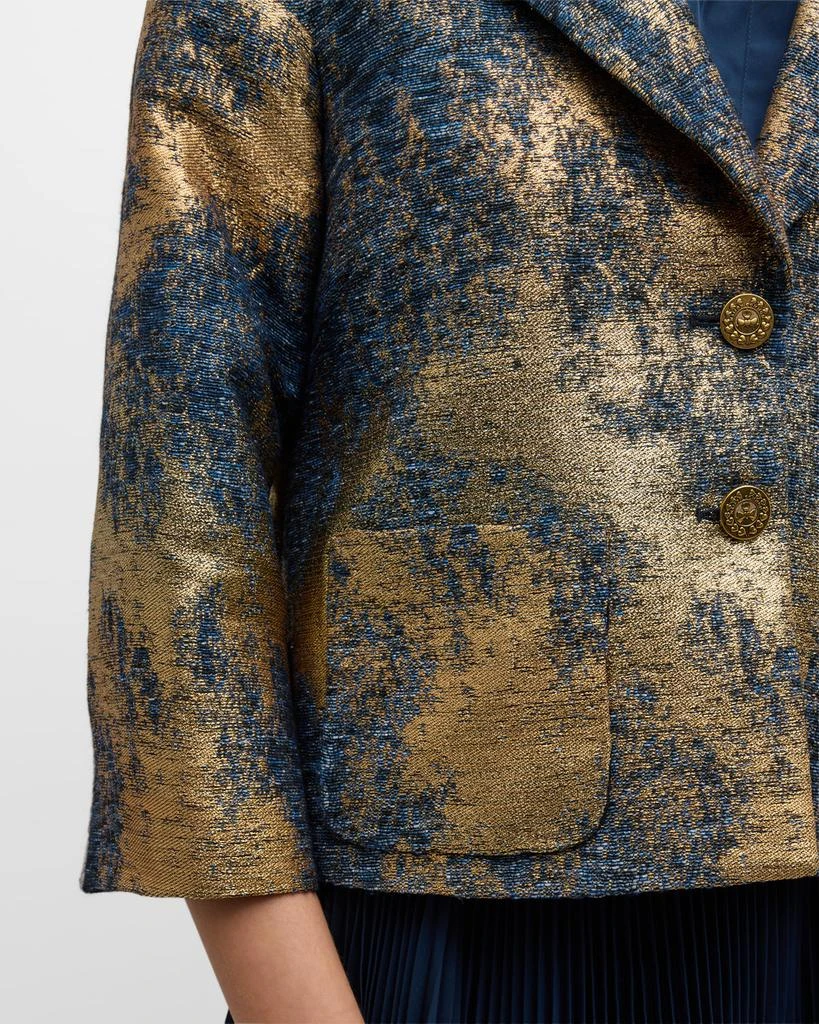 Maison Common Lurex Tweed Cabane Short Jacket 5