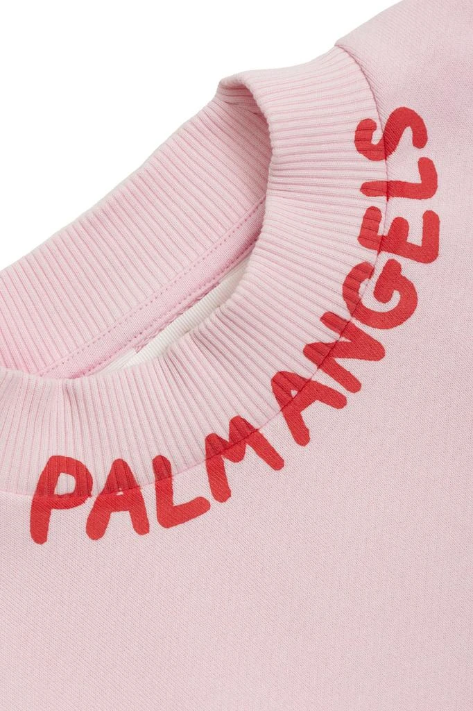 Palm Angels Palm Angels Kids Logo Printed Crewneck Sweatshirt 3