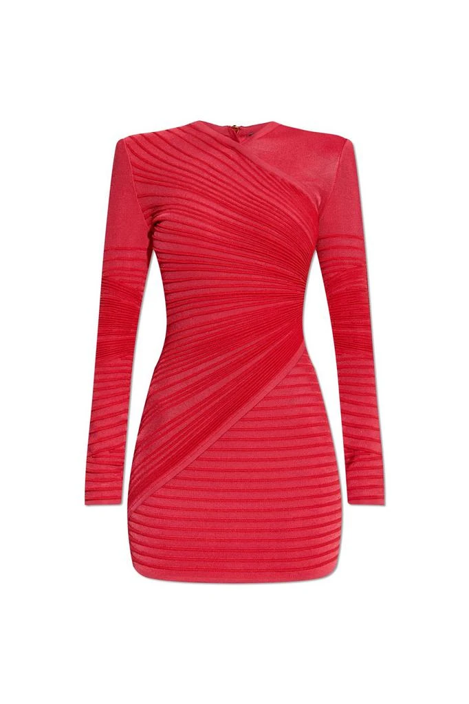 Balmain Wrap Effect Fitted Mini Dress  On Sale Now with Up to 54% Off |  Discover Exclusive Deals & Savings at BeyondStyle  Authentic Balmain  apparel & accessories|women|adult|dresses|clothing with Limited-Time  Discounts,