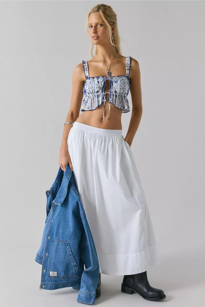 Out From Under Out From Under Colette Ruffle Tie-Front Bra Top 1