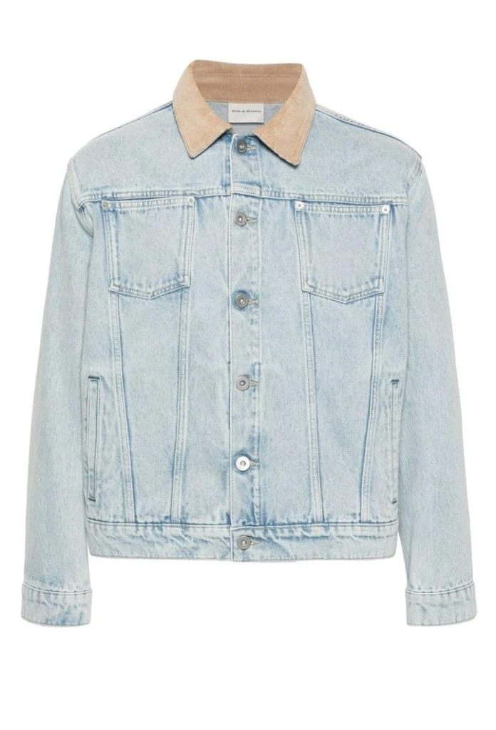 Drôle de Monsieur Light Wash Denim Jacket 1