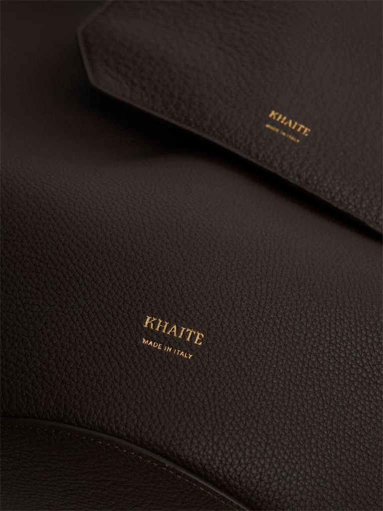 Khaite Lvr Exclusive Medium Lotus Suede Bag 2