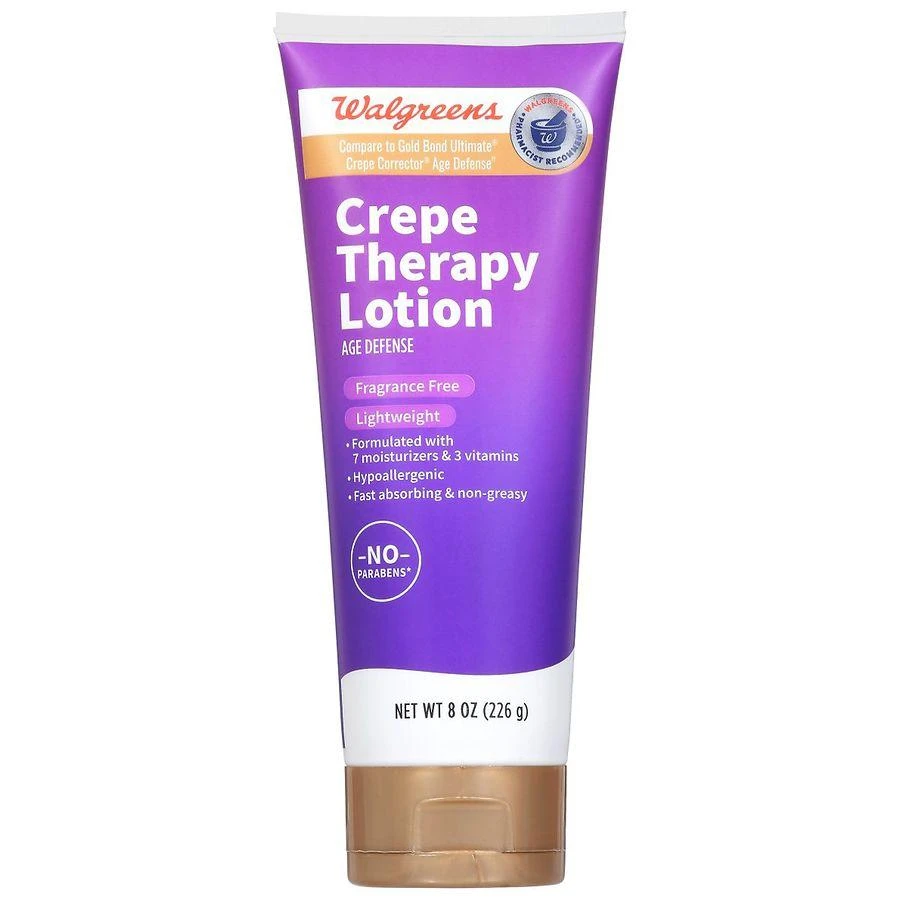 Walgreens Crepe Therapy Lotion Fragrance Free 1