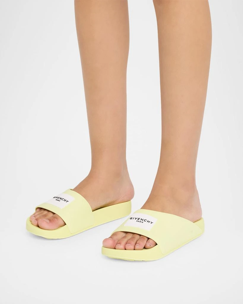 Givenchy Logo Label Slide Sandals 2