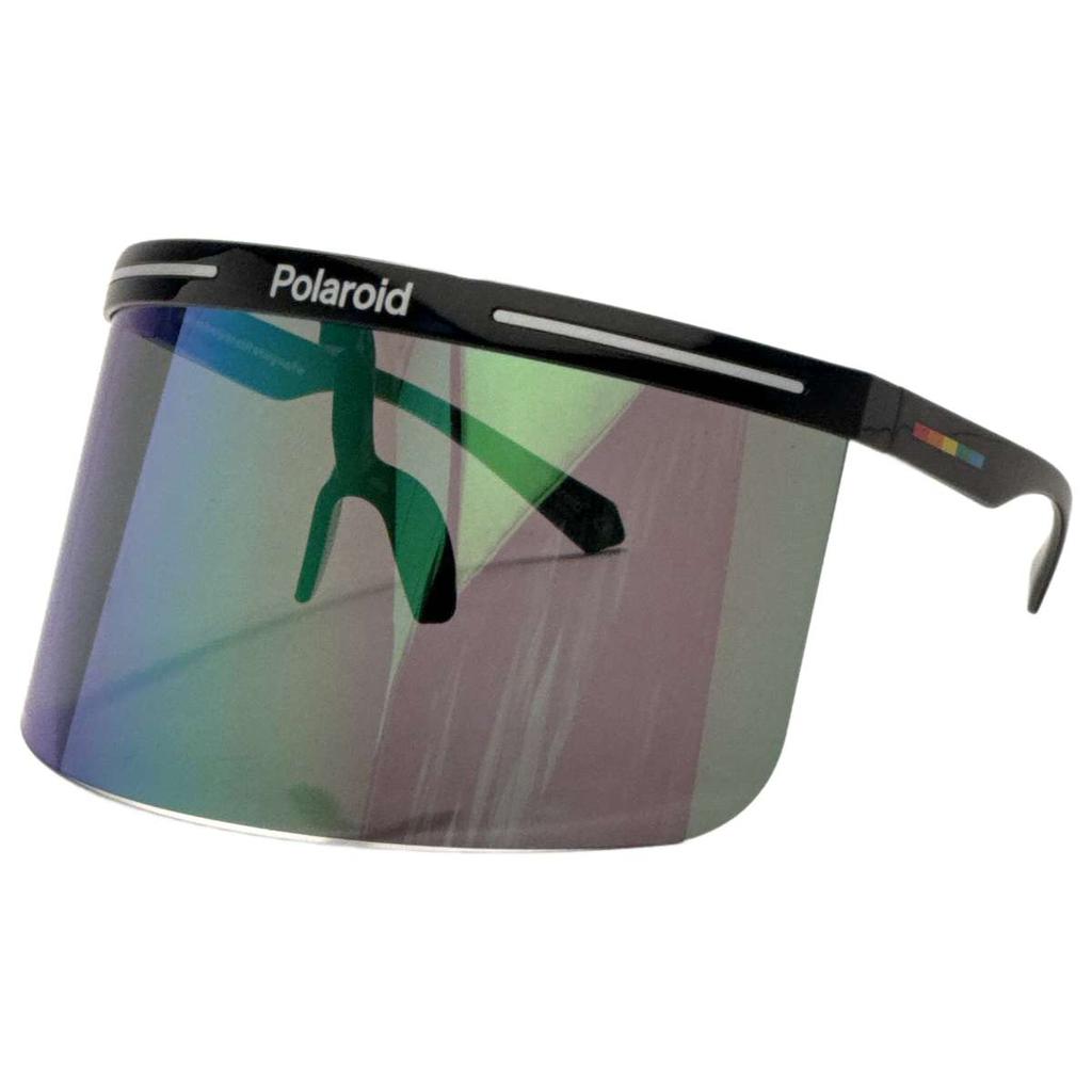 Polaroid Polaroid Unisex Black Shield Polarized Sunglasses
