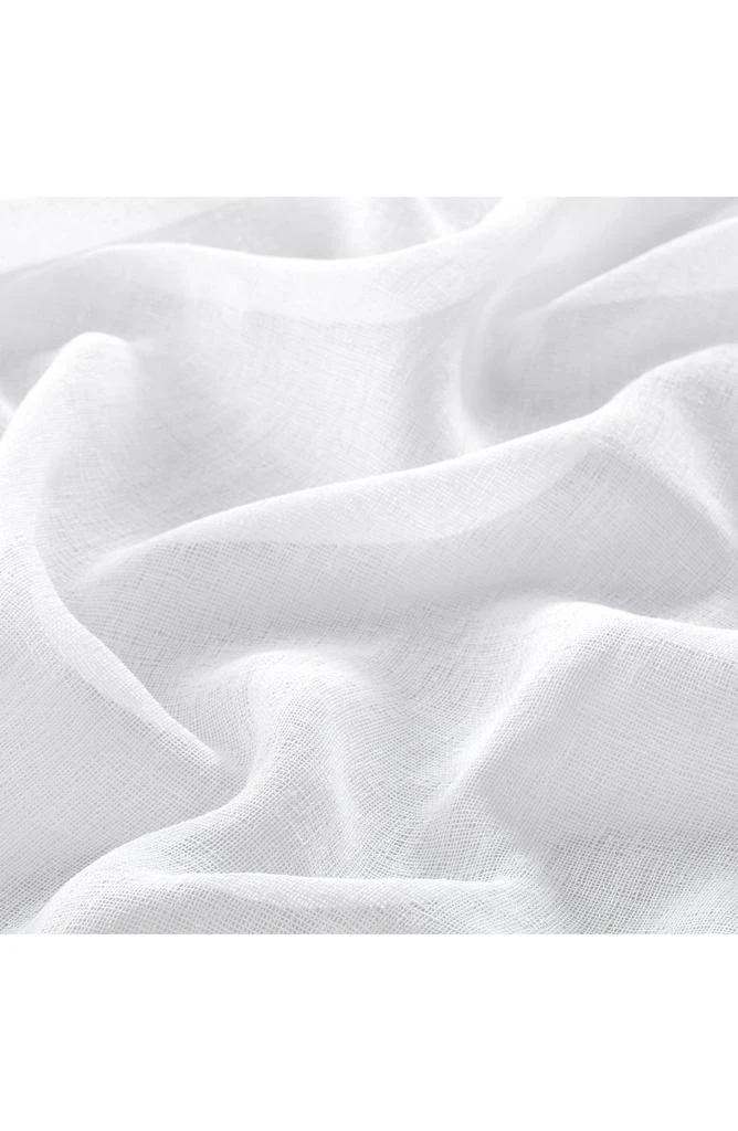 DAINTY HOME Tassel Trim Shower Curtain 3