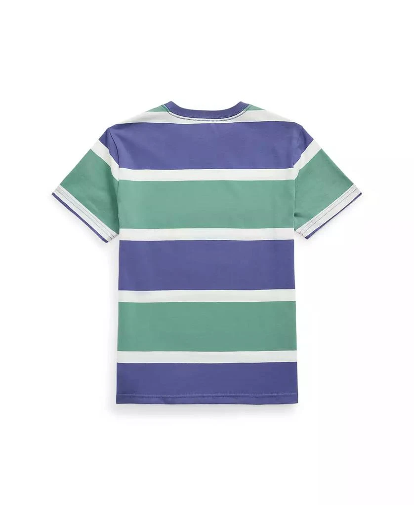 Ralph Lauren Big Boys Polo Bear Striped Jersey T-Shirt 2