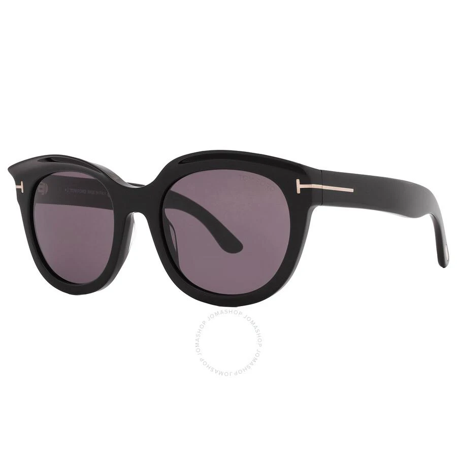 Tom Ford Tamara Smoke Oval Ladies Sunglasses FT1114 01A 54 3