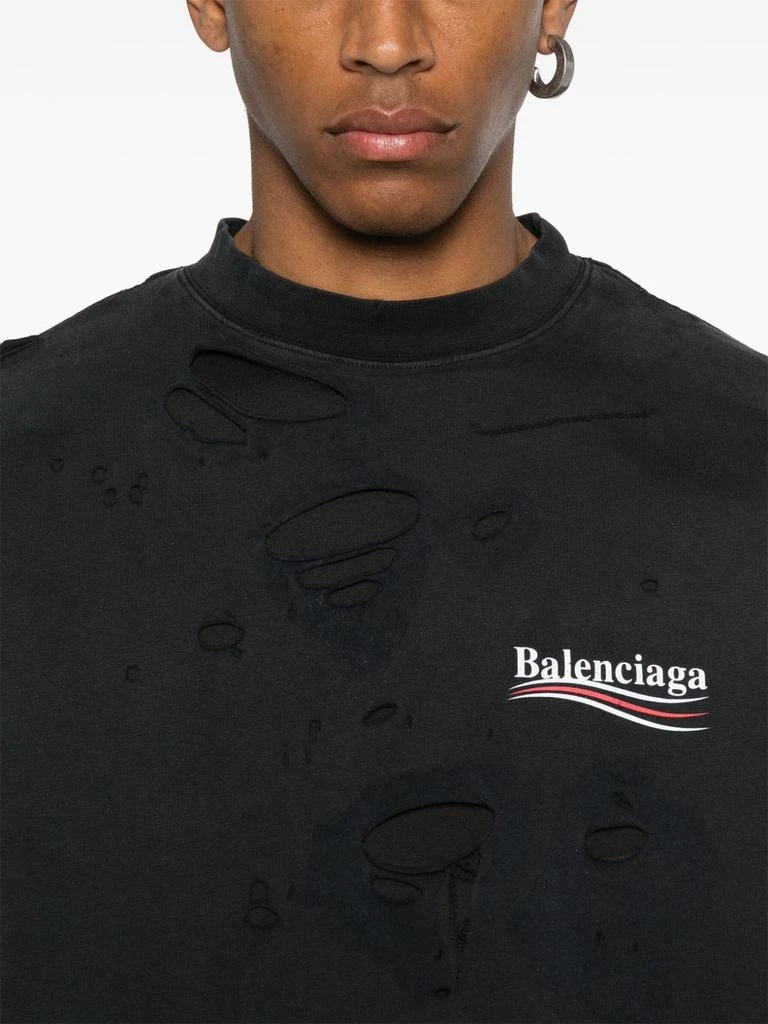 Balenciaga BALENCIAGA - Political Campaign Cotton T-shirt 4