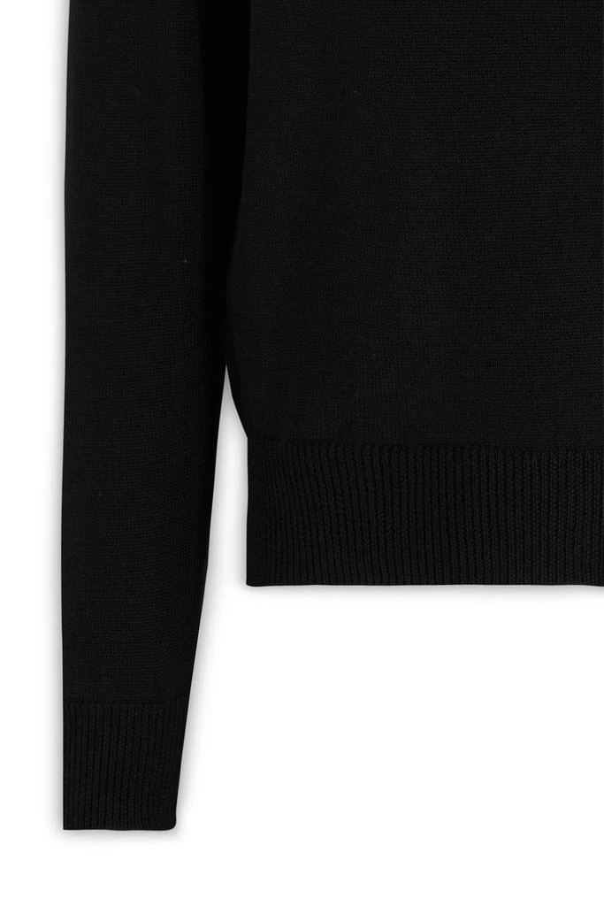 Jil Sander Jil Sander Cut-Out Detailed Crewneck Jumper 3