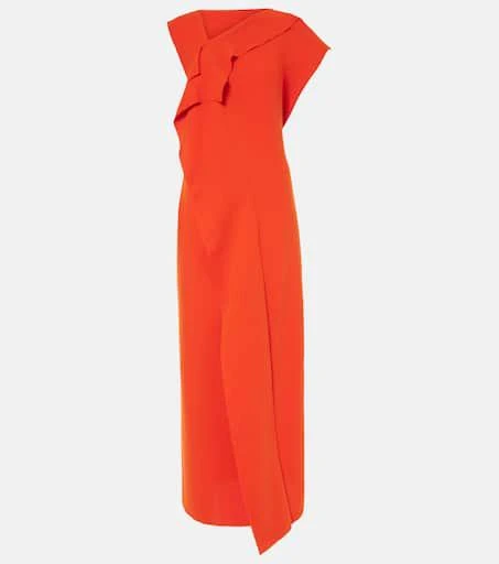 Plan C Asymmetric maxi dress 1