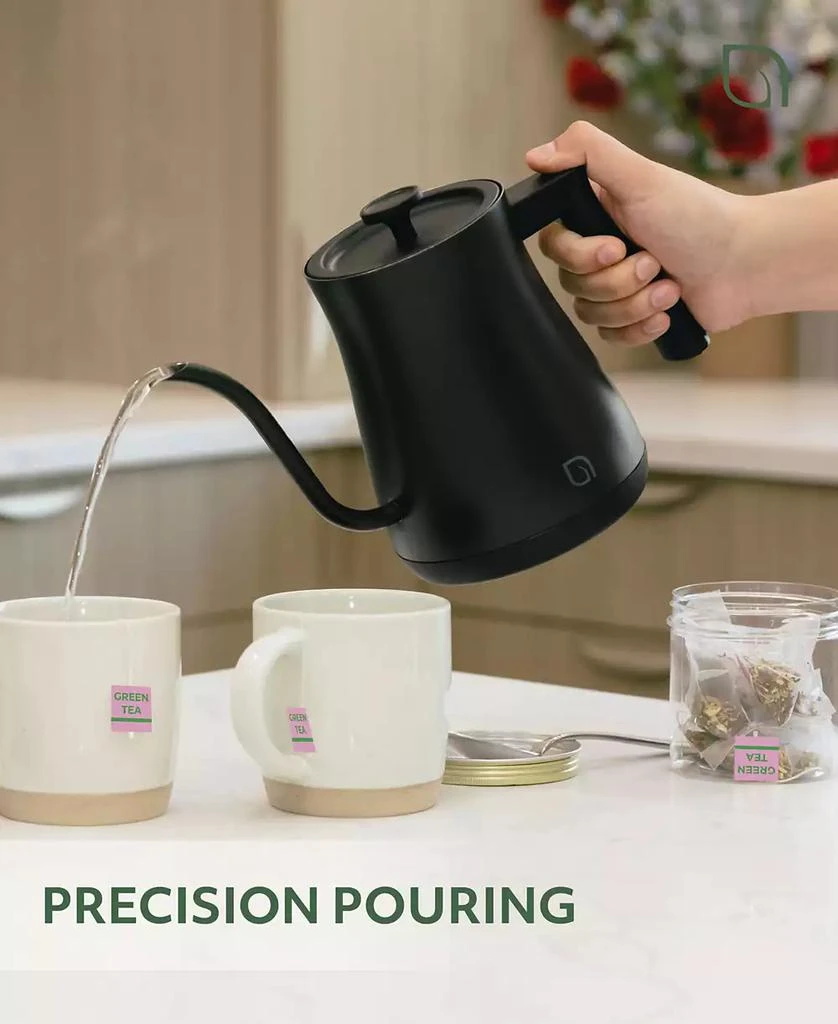Willow Kitchen Digital Gooseneck Kettle with 5 Temperature Presets - Precision Heating Pouring for Perfect Brews 2
