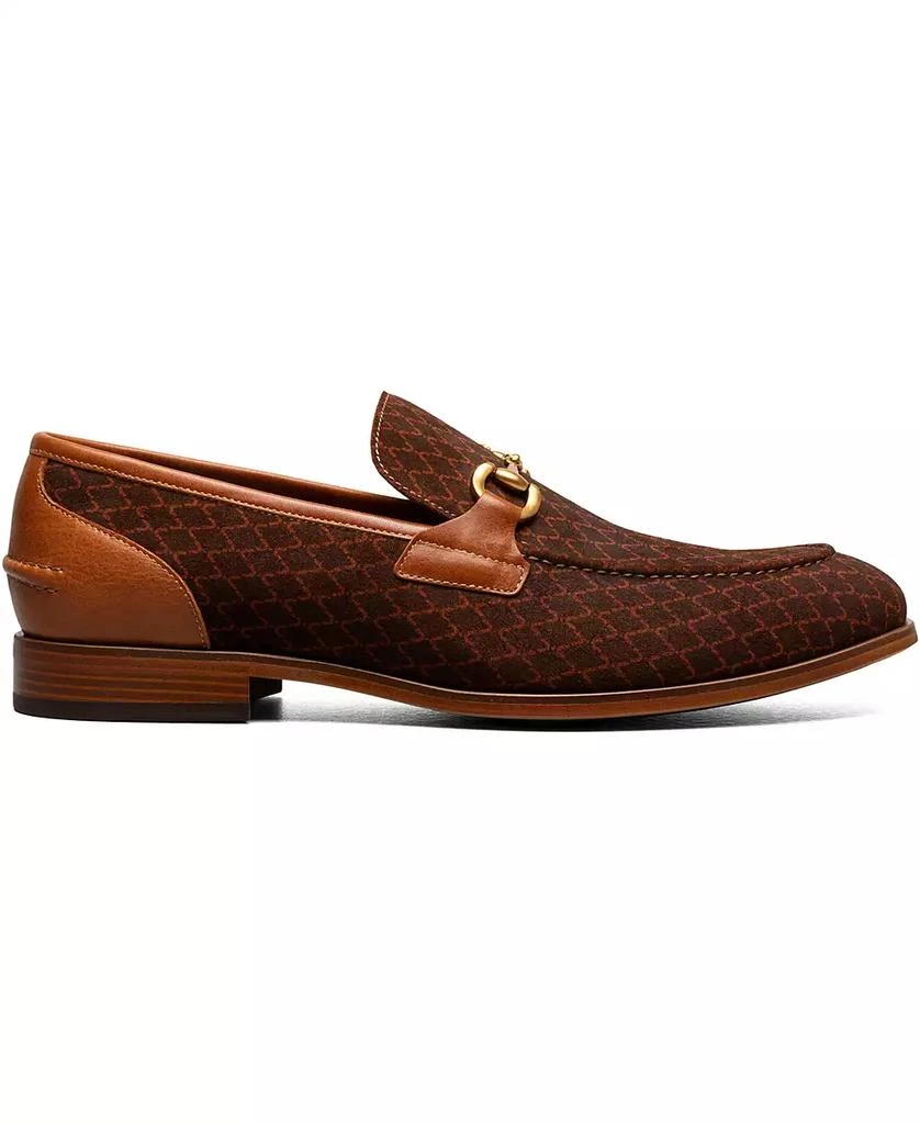 Stacy Adams Men's Brinkley Moc Toe Metal Bit Slip On Shoe 3