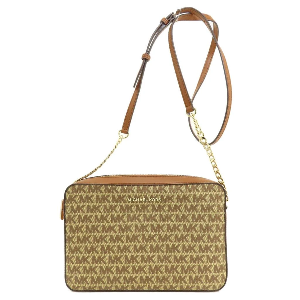 Michael Kors Canvas Shoulder Bag (Pre-Owned) 1