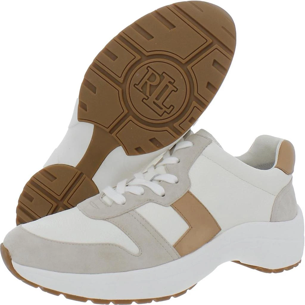 Ralph Lauren Rylee Womens Leather Gym Casual and Fashion Sneakers 2