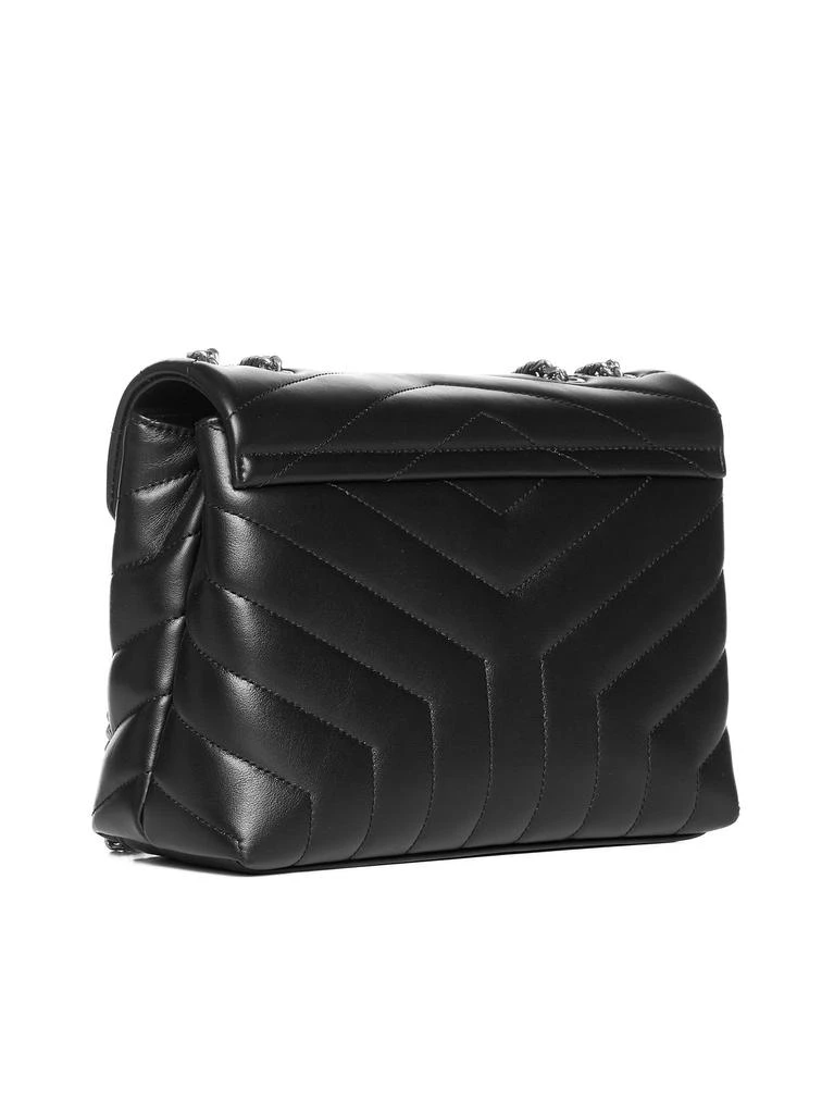 Yves Saint Laurent SAINT LAURENT | LouLou YSL logo leather small bag | Women | PZ 3