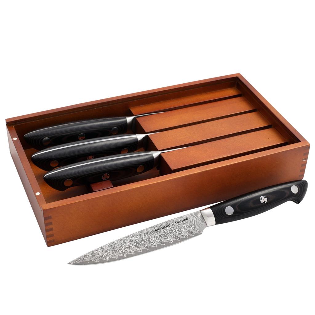 ZWILLING KRAMER by  EUROLINE Damascus Collection 4-pc Steak Set
