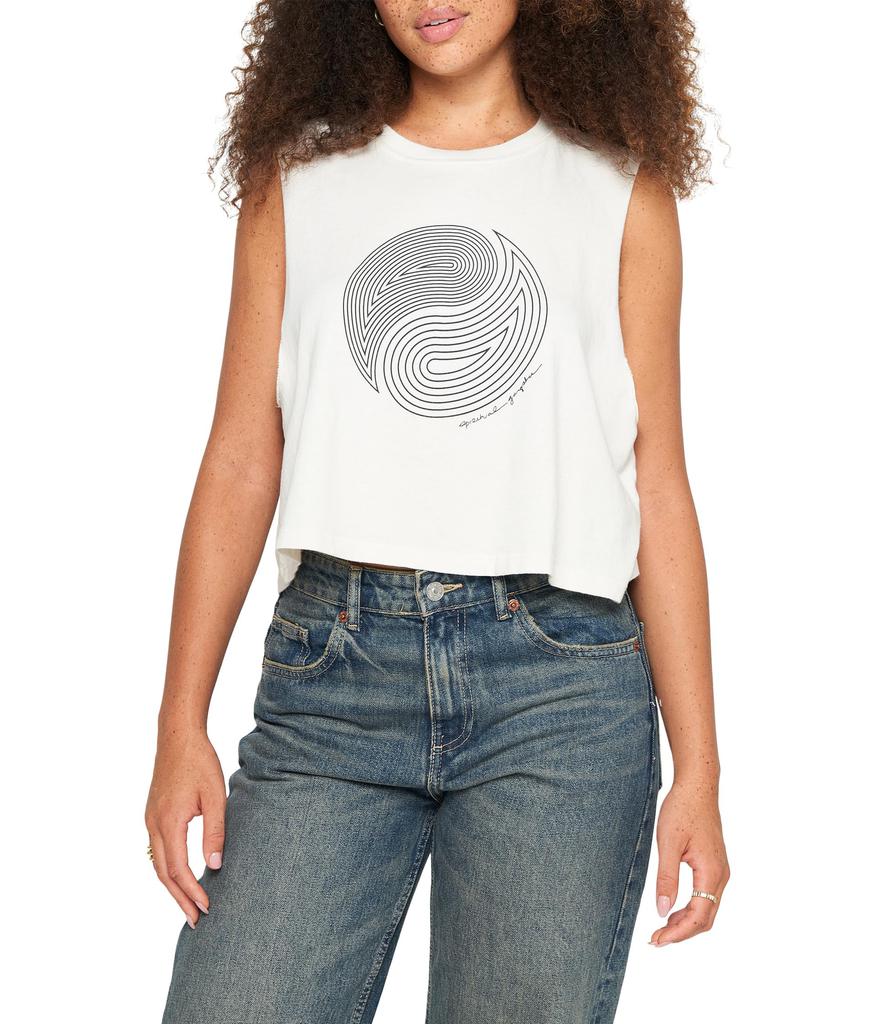 Spiritual Gangster New Wave Callie Crop Tank