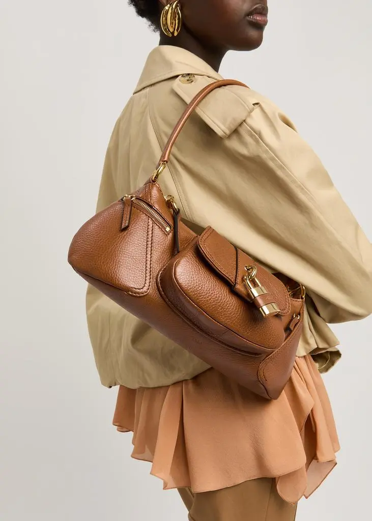 Chloé The 99 grained leather shoulder bag 5