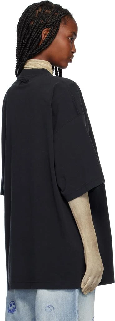 Vetements Black 'Backstreet Boys' Oversized T-shirt 3