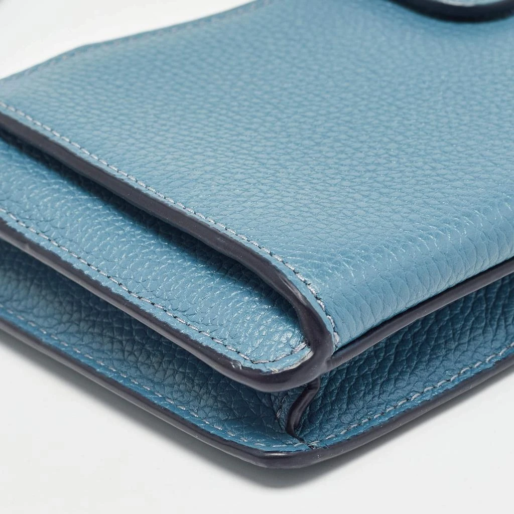 Coach Coach Blue Leather Noa Pop Up Crossbody Bag 13