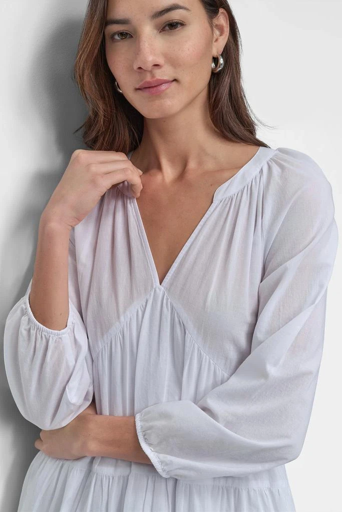DKNY RAGLAN SLEEVE TIERED 5