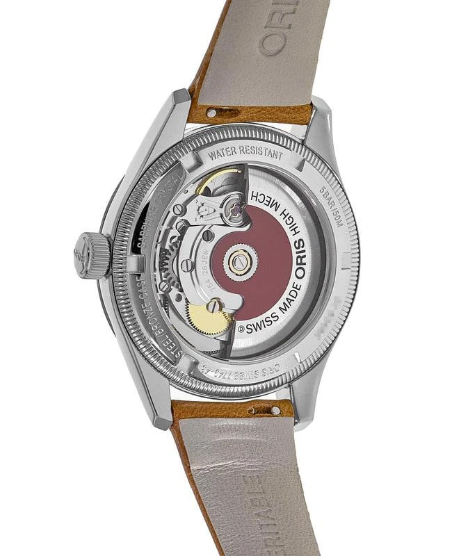Oris Oris Big Crown Pointer Date Automatic Blue Dial Leather Strap Unisex Watch 01 754 7749 4365-07 5 17 66 2