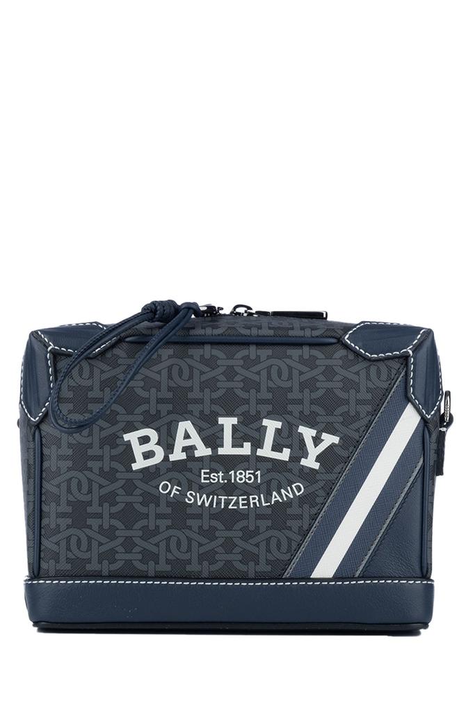 Bally Casbah Stripe-Strap Leather Crossbody Bag - Shoulder