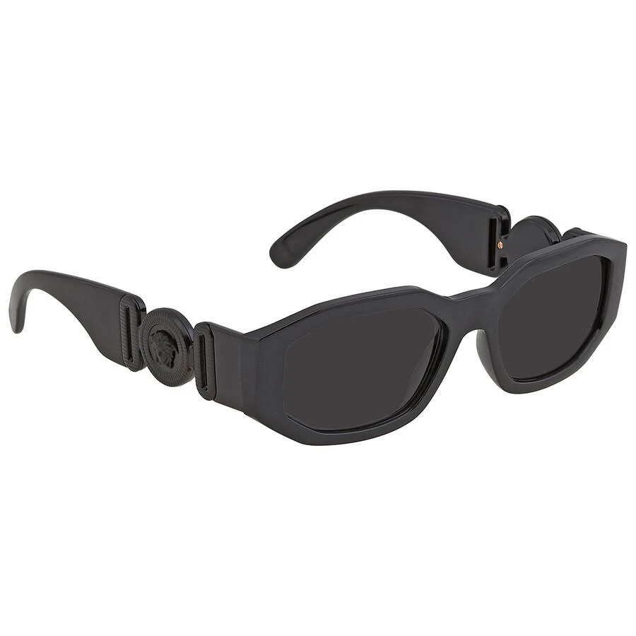 Versace Dark Gray Geometric Unisex Sunglasses VE4361 536087 53 2