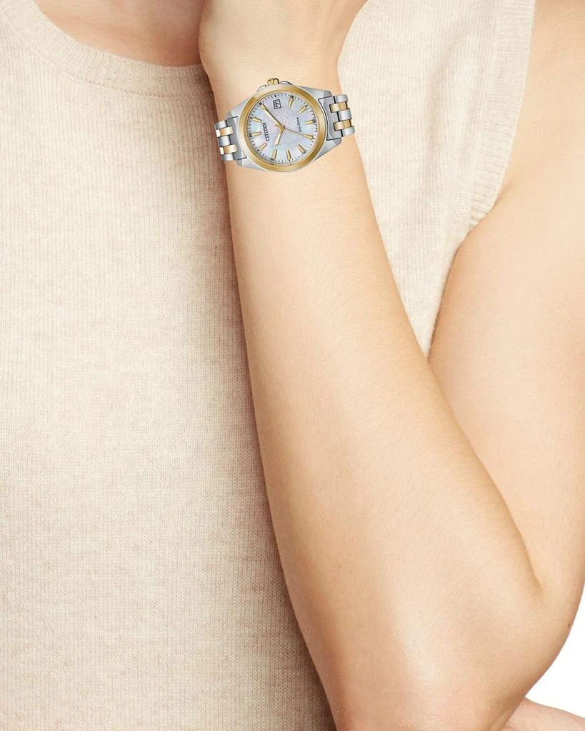 Citizen Corso Women's Two-Tone Stainless Steel Bracelet Watch, 33mm 4